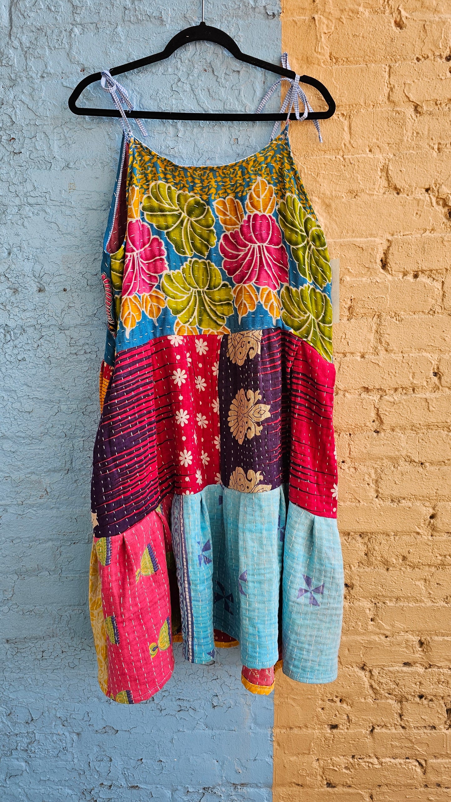 Kantha Meadow Dress #1458