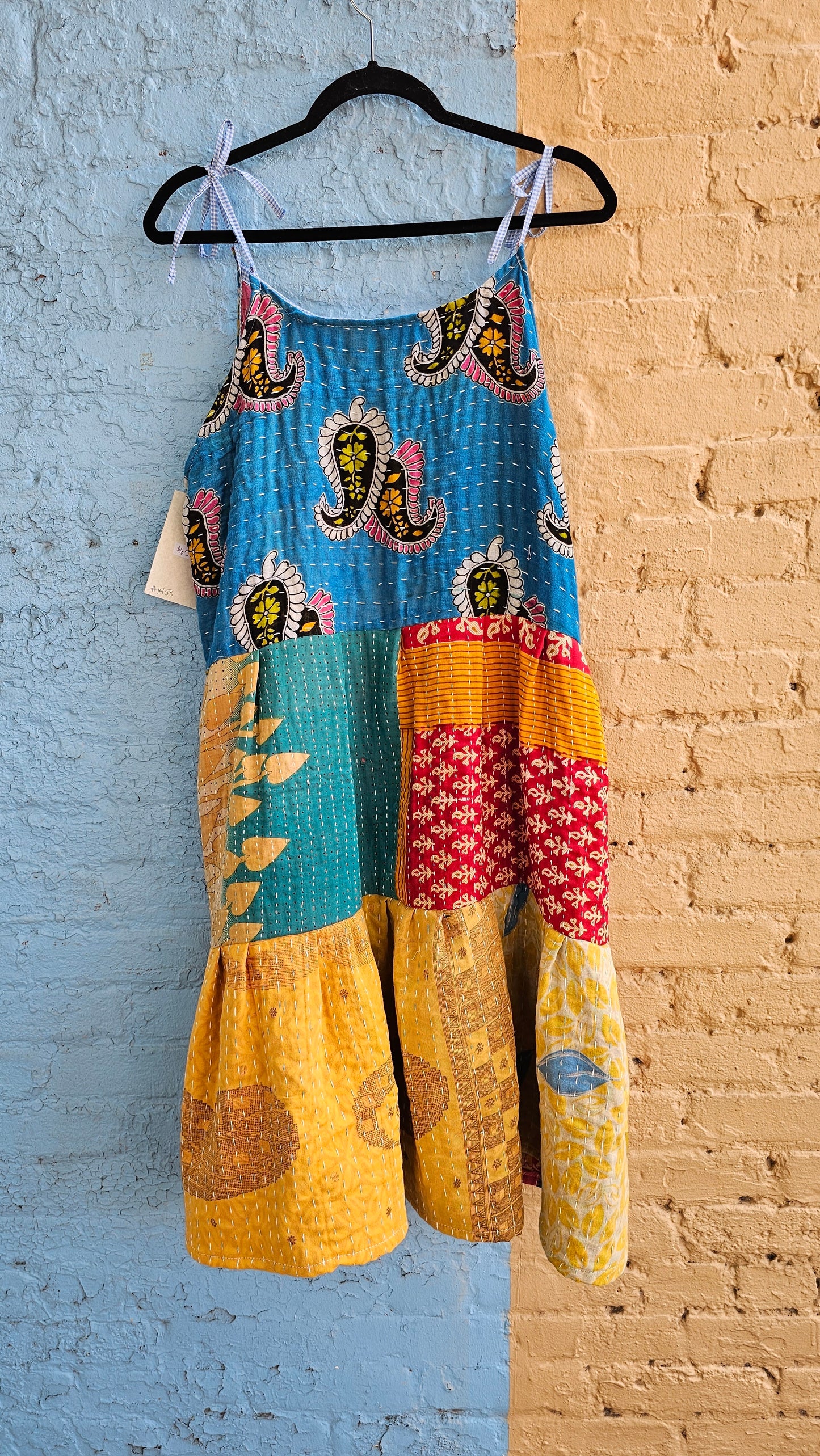 Kantha Meadow Dress #1458