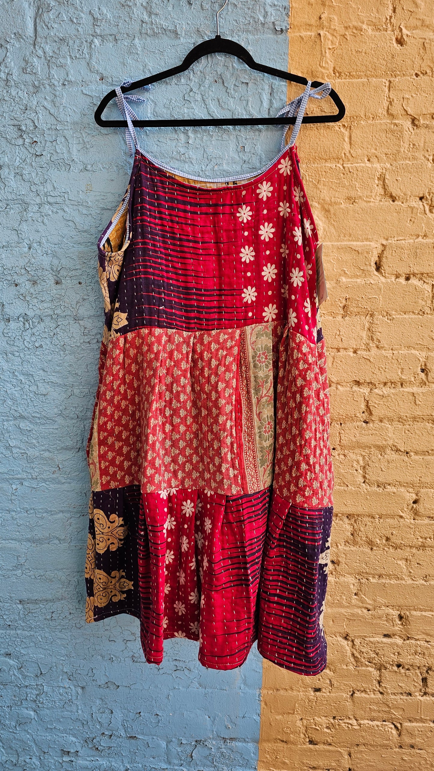 Kantha Meadow Dress #1460