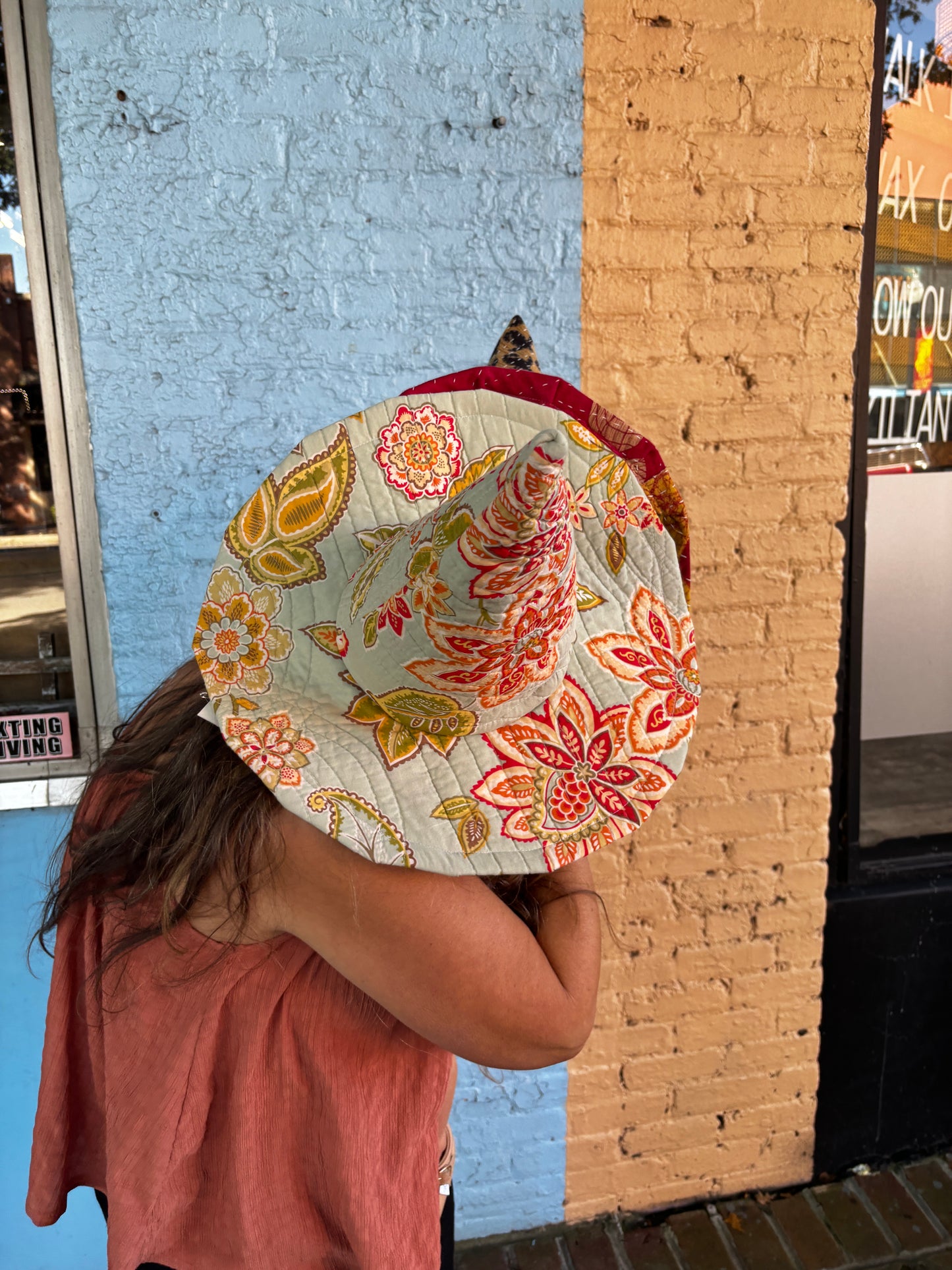 Handmade Cotton Witch Hat