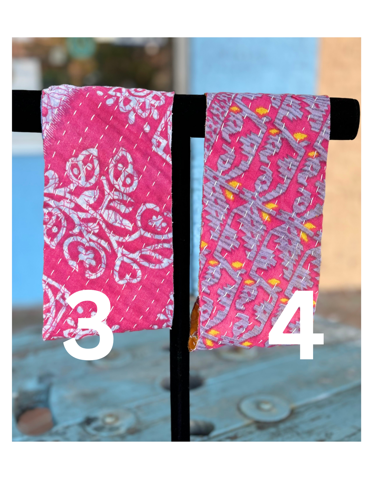 Kantha Tie Headbands