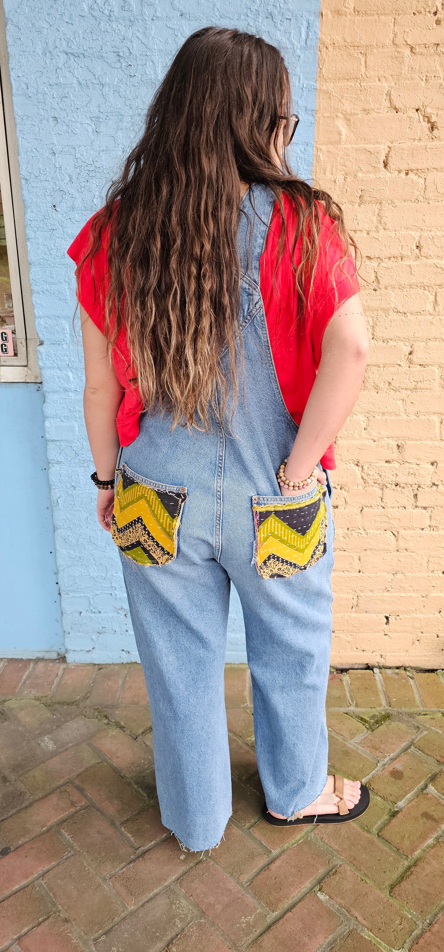 Billy Strings BMFS Upcycled Overalls