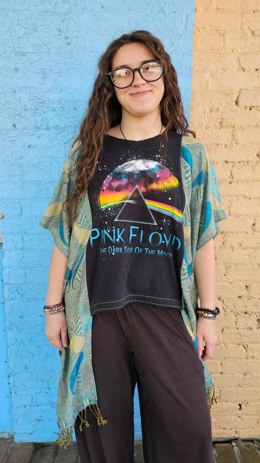 Pink Floyd Pashmina Top #1422