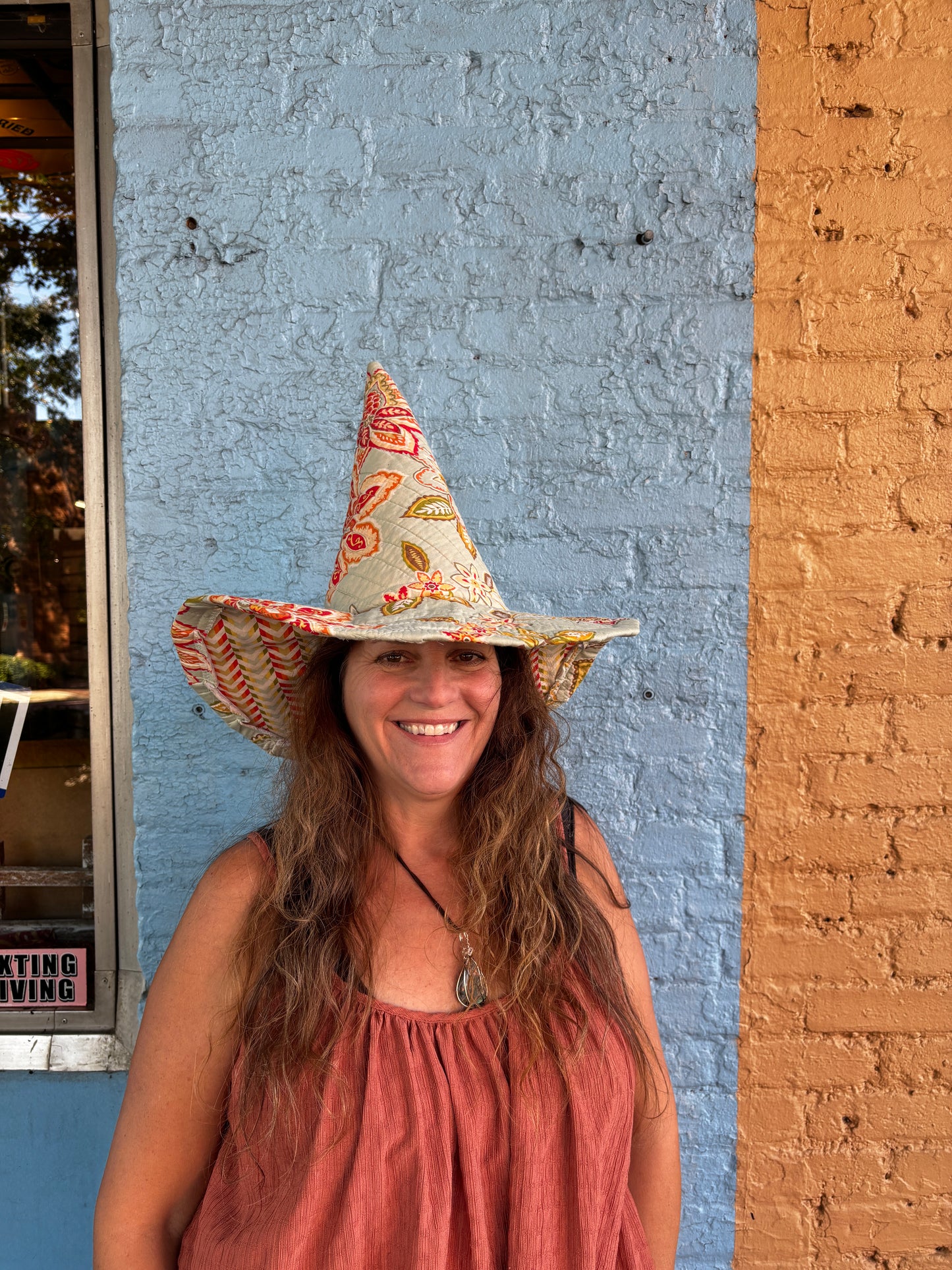 Handmade Cotton Witch Hat