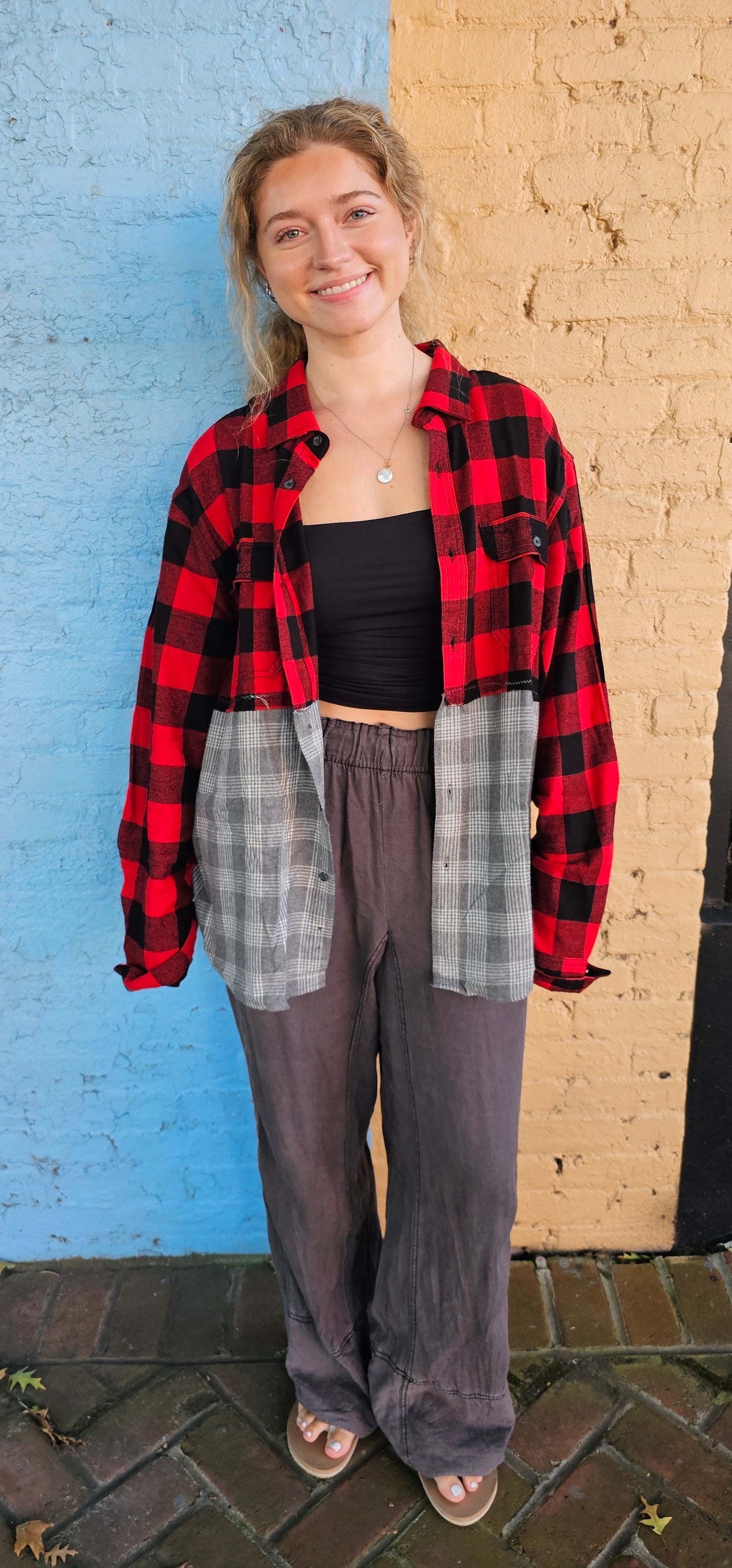 AC/DC Reworked Flannel size XL