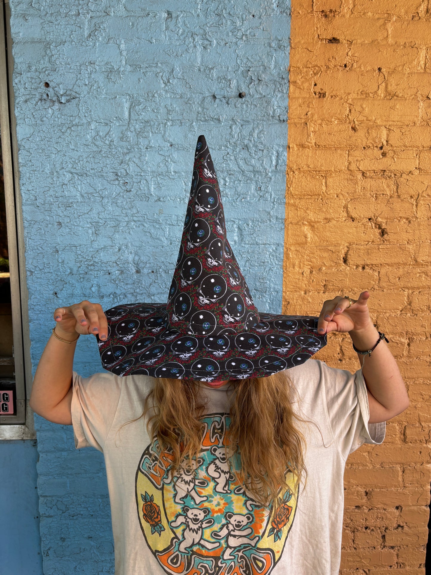 Handmade Cotton Witch Hat
