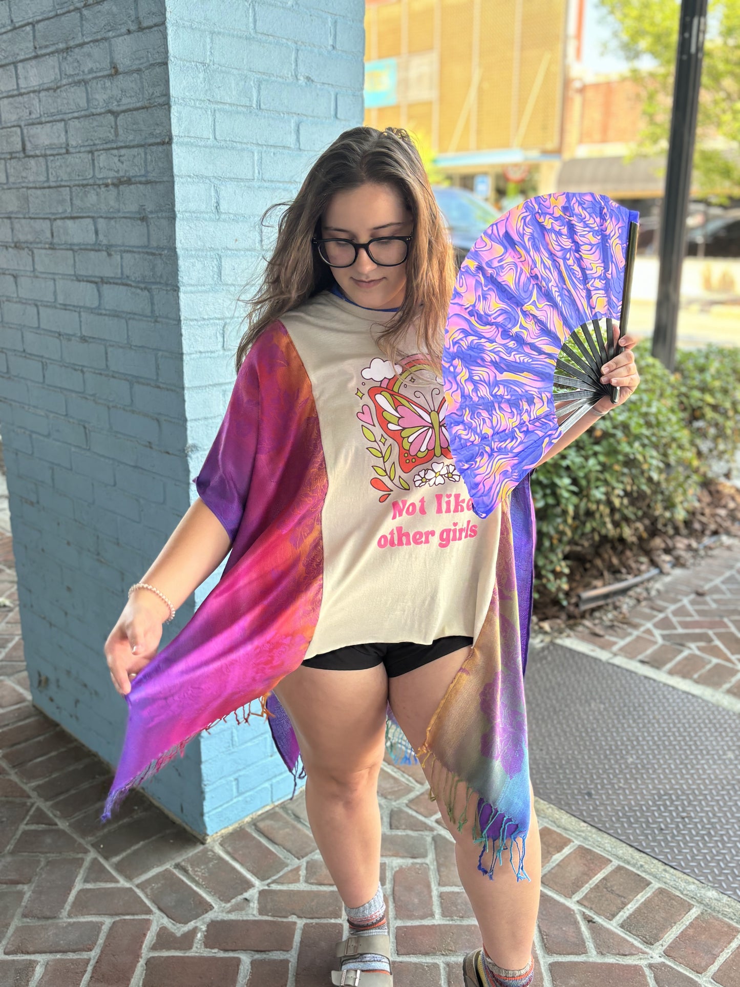 Not Like Other Girls Grateful Dead Pashmina Poncho