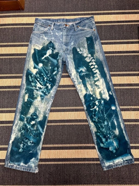 Cyanotype Wranglers size 36x32