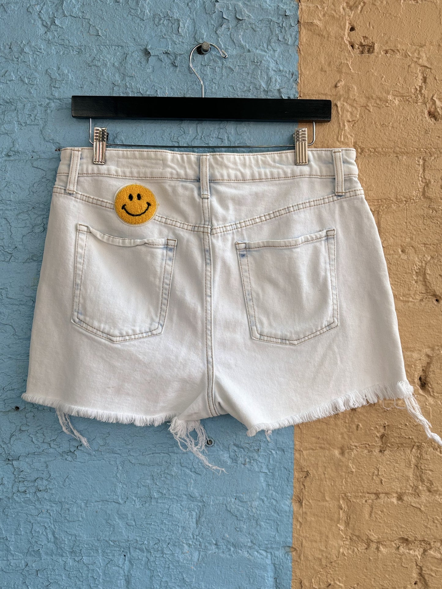 Upcycled Denim Shorts #10