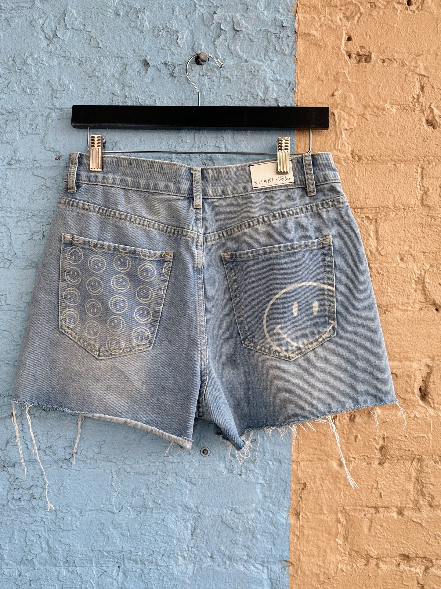 Upcycled Denim Shorts #11