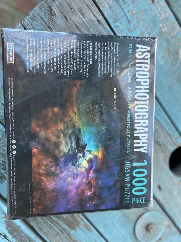 Astrophotography Lagoon Nebula 1000 Piece Puzzle