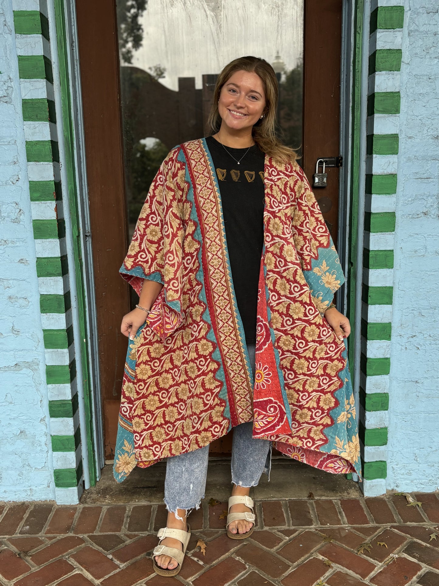 Kantha Kimono #866