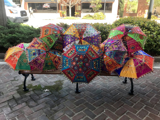 Handmade Multicolored Parasols