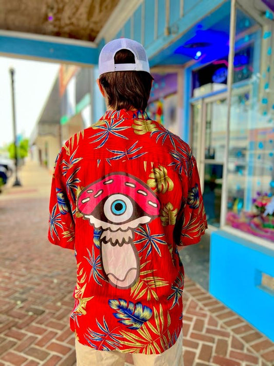 Mushroom Eye Hawaiian Shirt