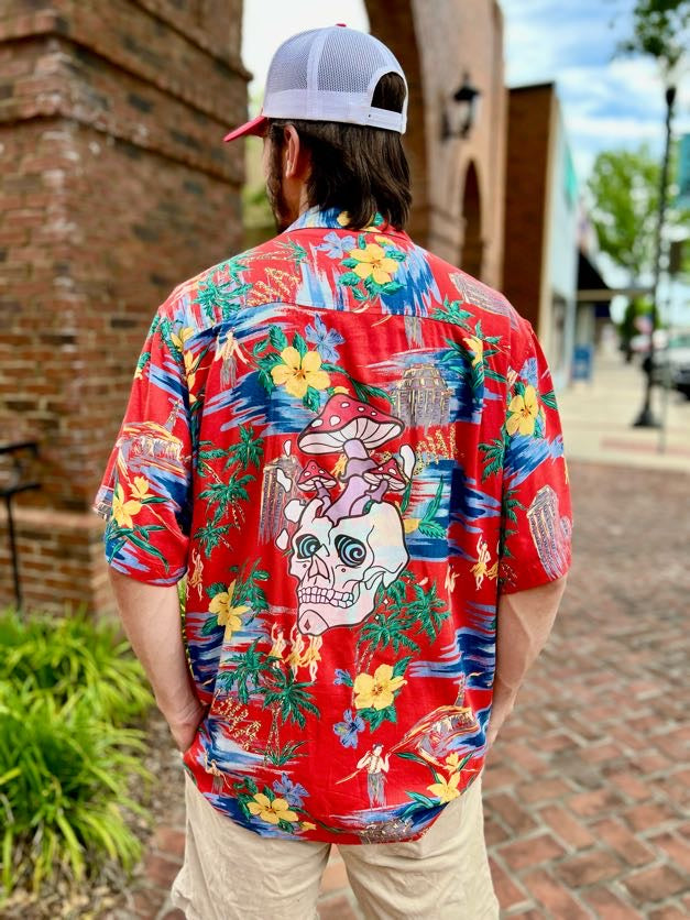 Psychedelic ALOHA Hawaiian Shirt