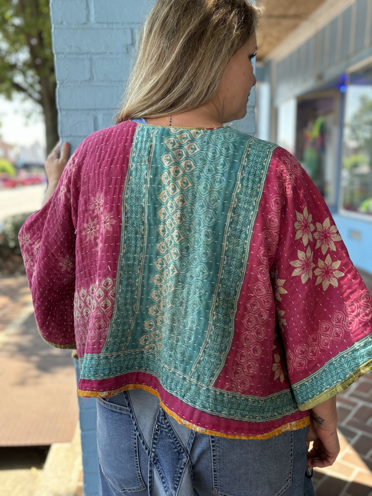 OOAK Kantha Top #421