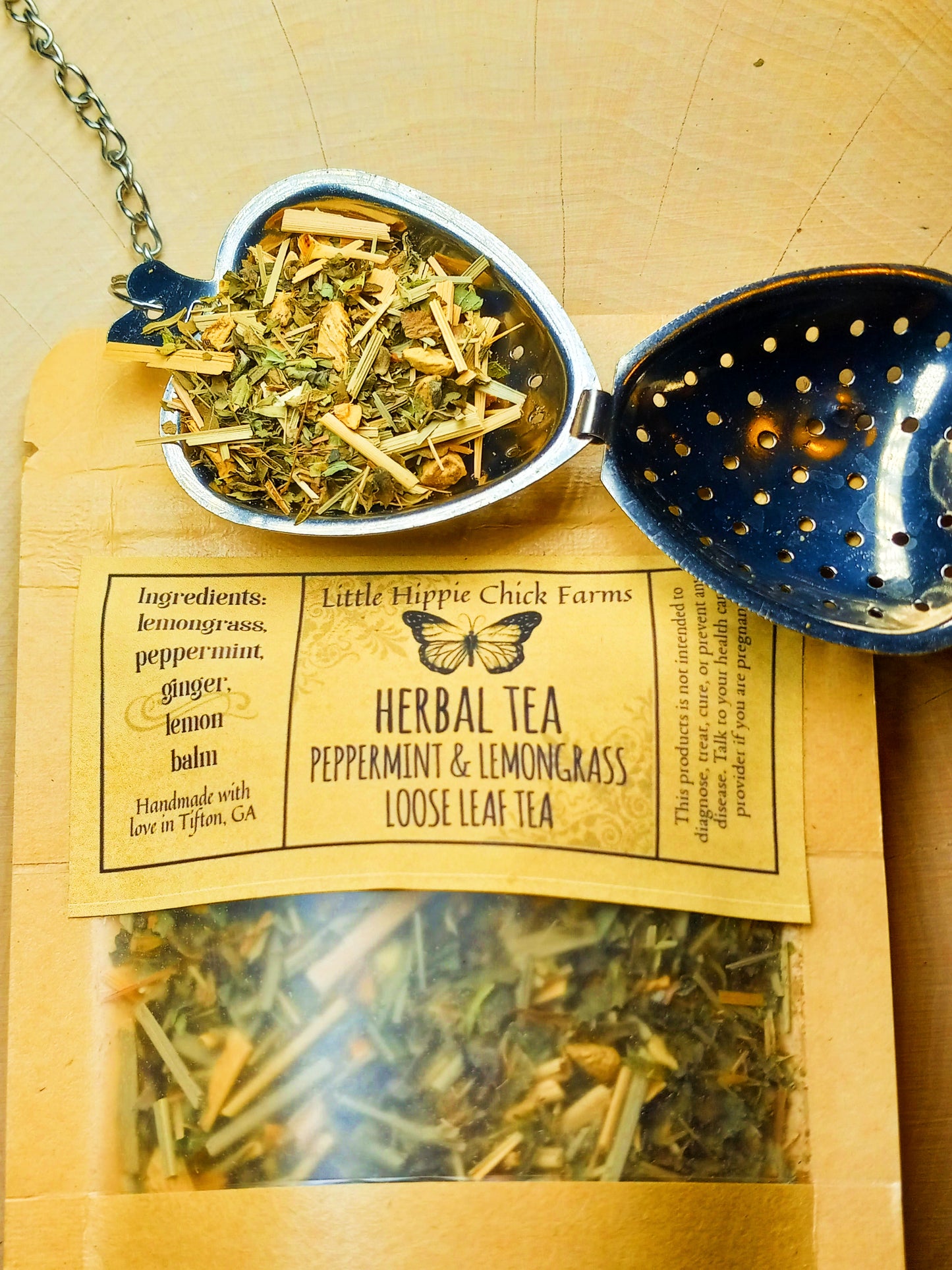 Peppermint and Lemongrass Tea