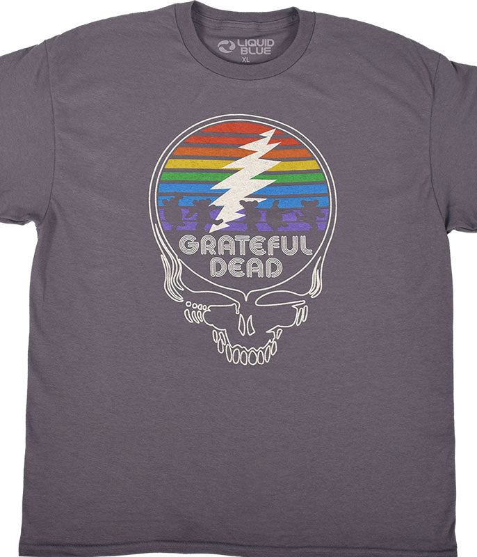 Spectrum Steal Your Face Grey Tshirt