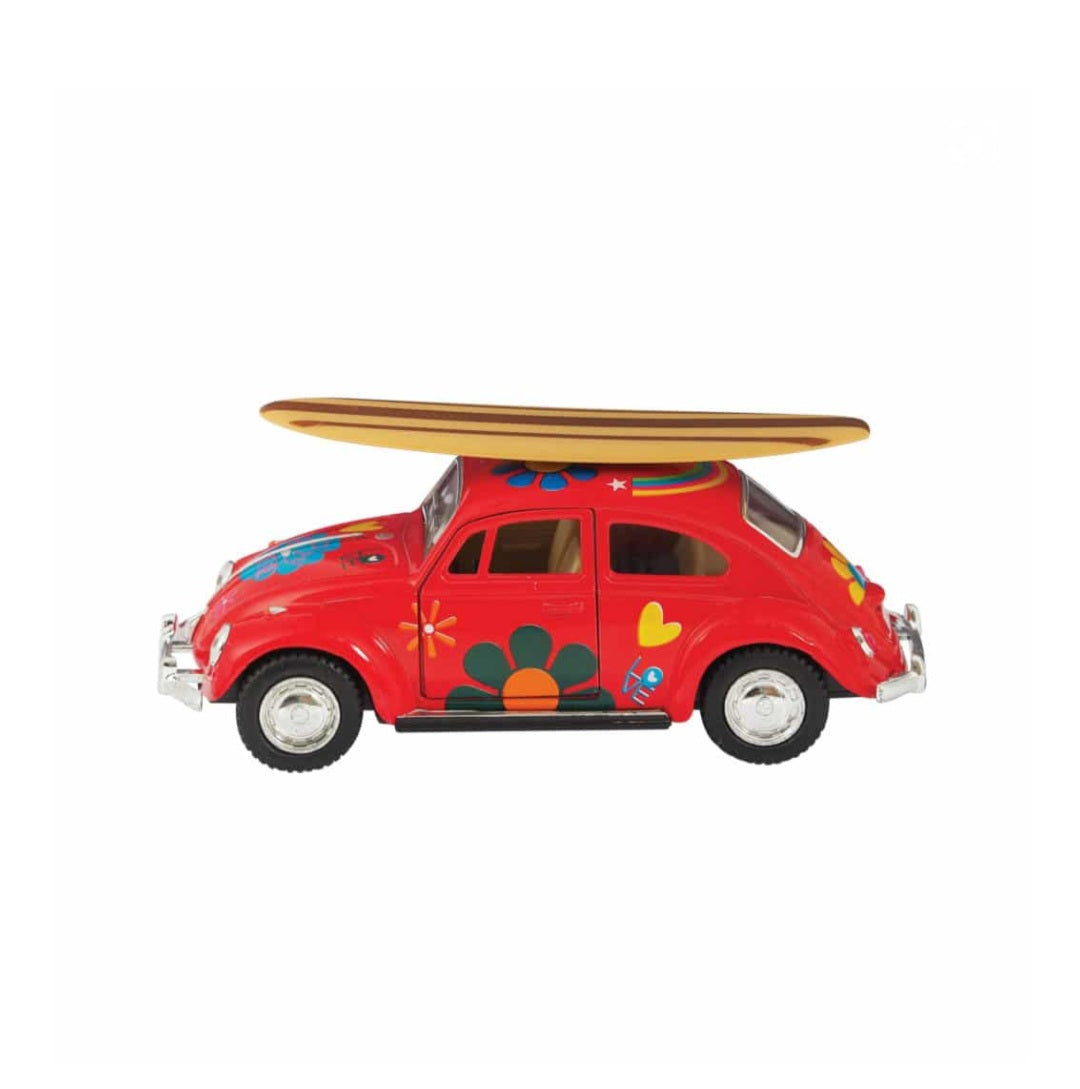 Diecast 1967 Beetle with Surfboard