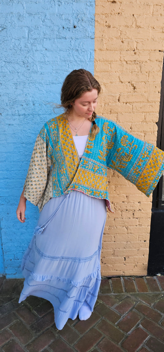Kantha Waistcoat 1104