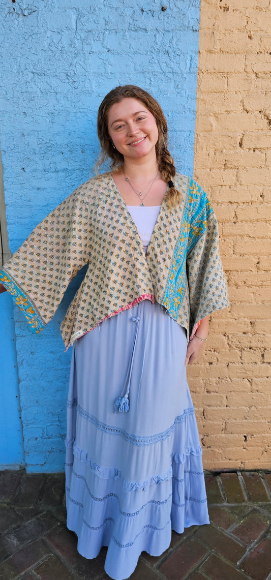 Kantha Waistcoat 1105