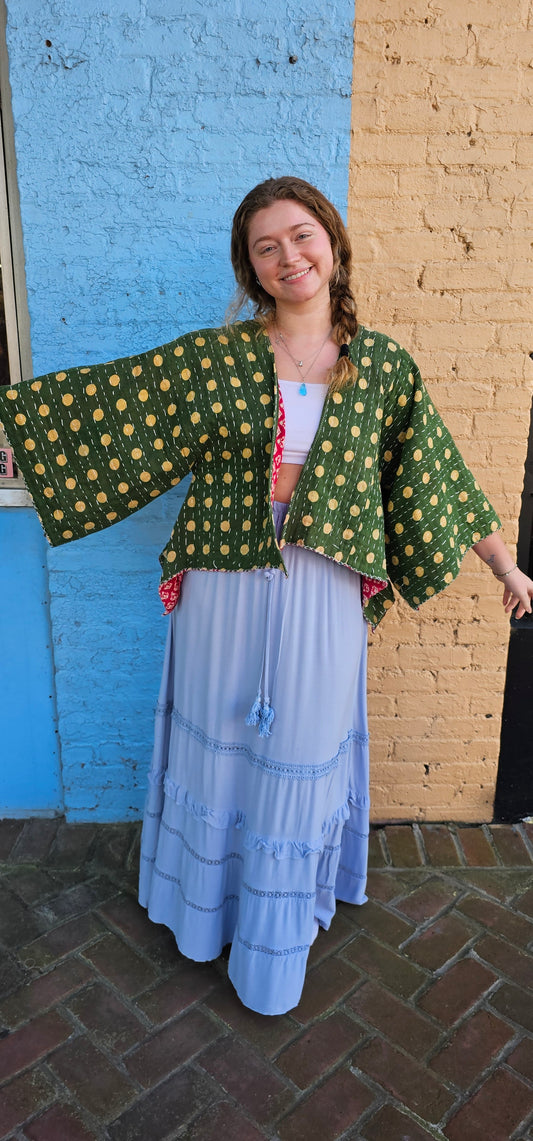 Kantha Waistcoat 1106