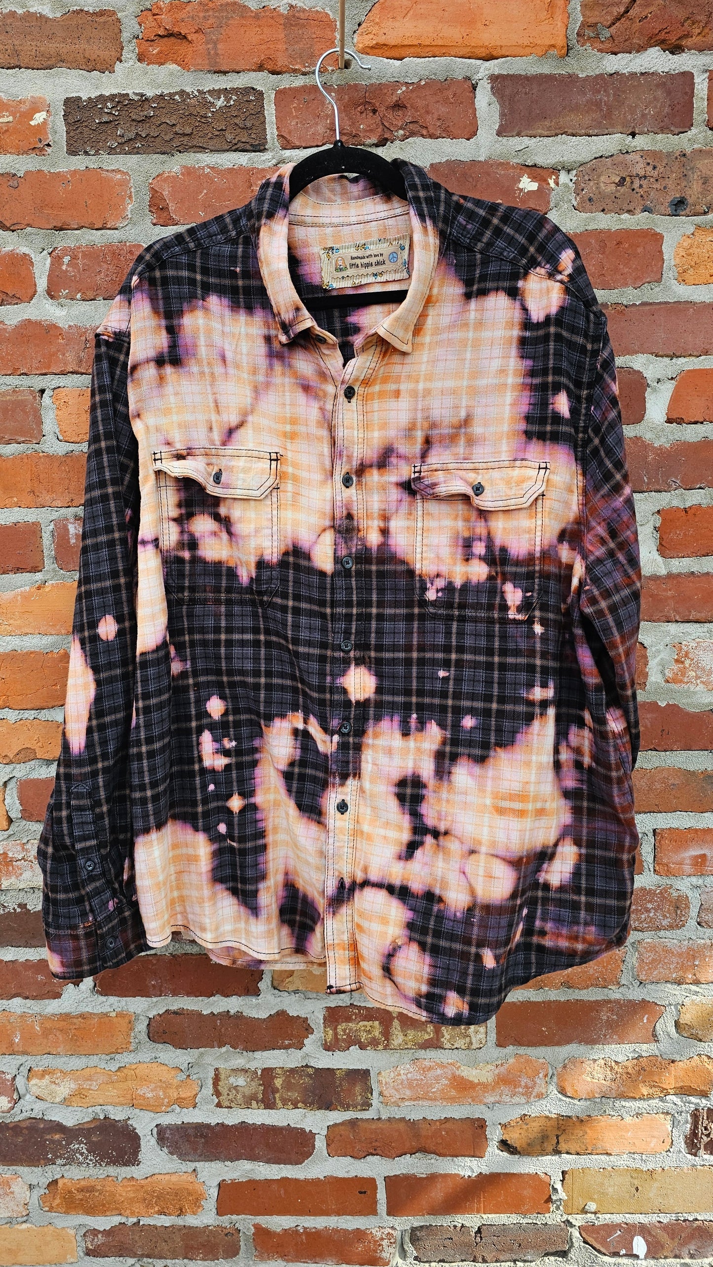 Prince Bleached/Dyed Flannel size 2XL
