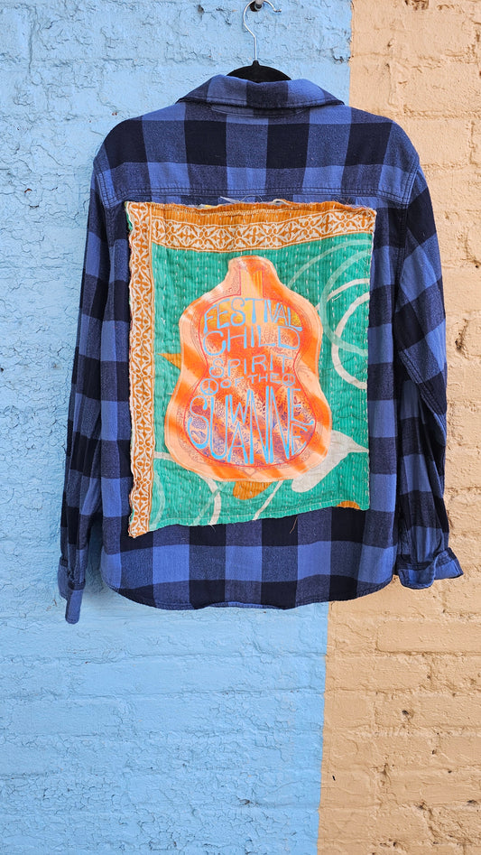 Festival Child Spirit of the Suwannee Flannel size Large #1336