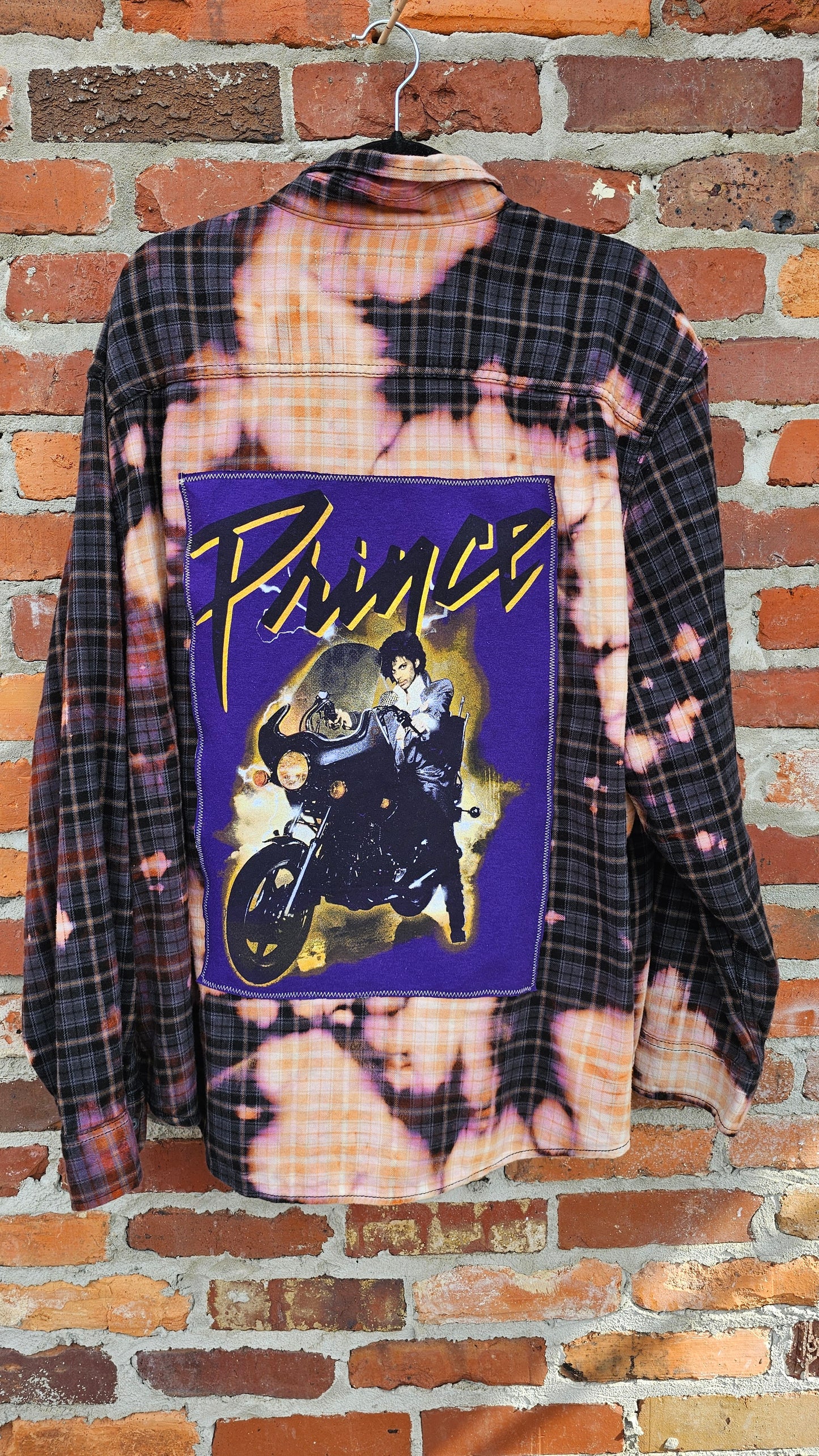 Prince Bleached/Dyed Flannel size 2XL