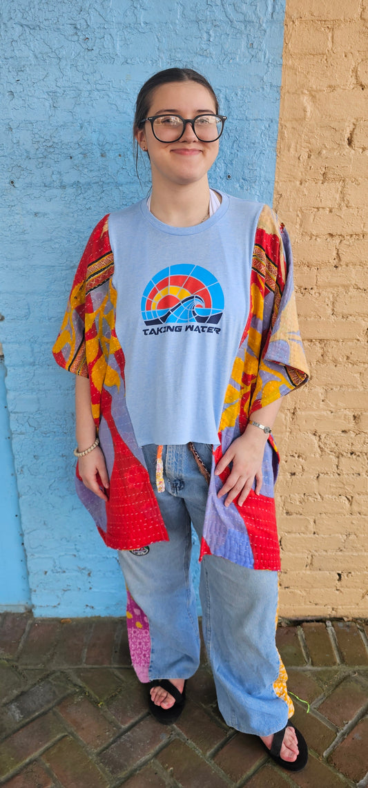Billy Strings Taking Water Kantha Poncho