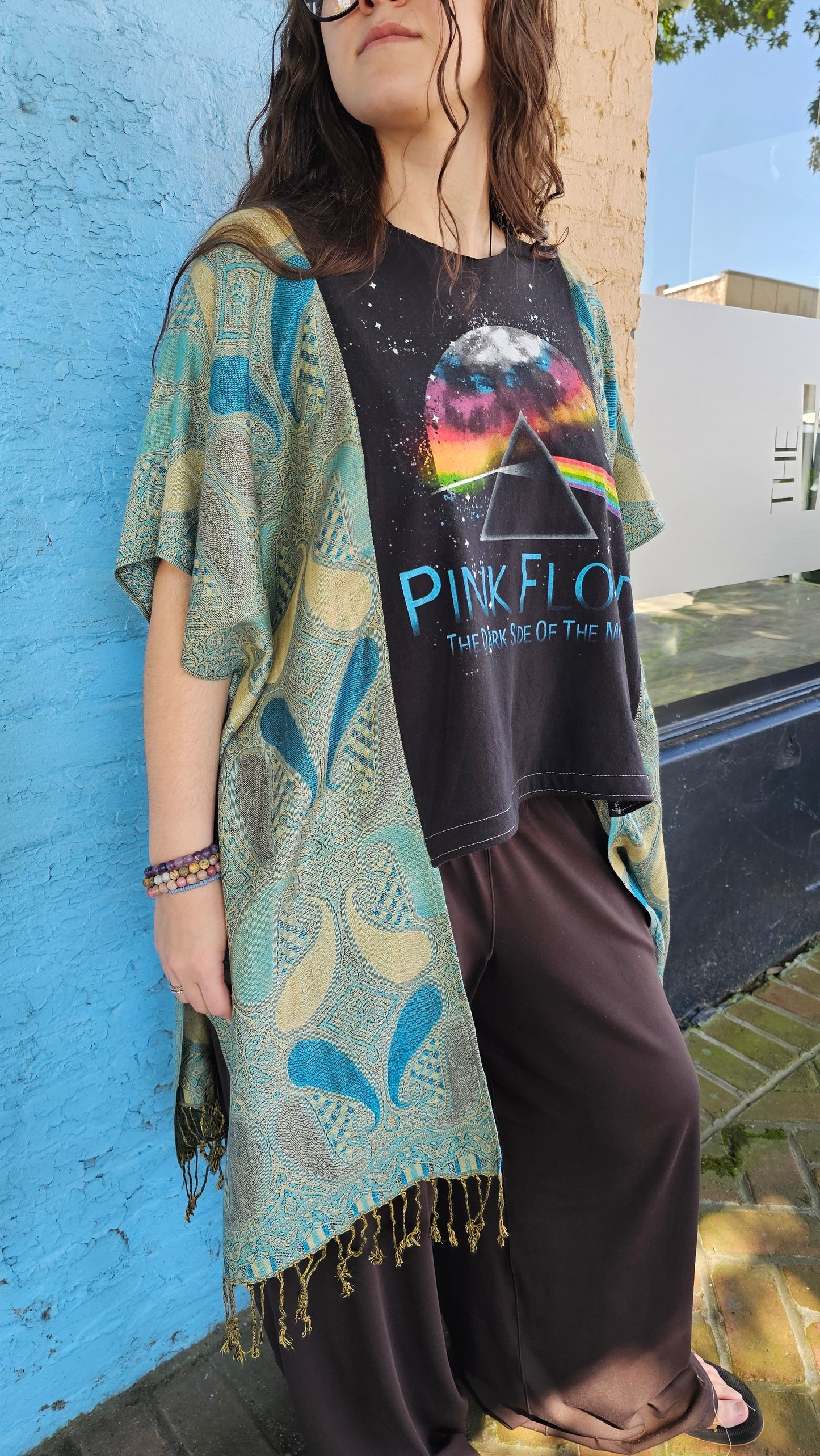 Pink Floyd Pashmina Top #1422