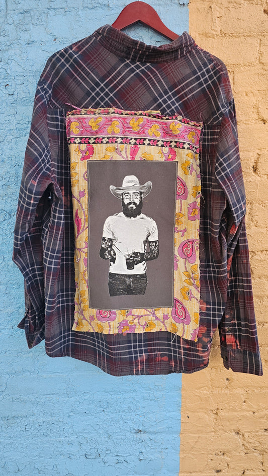 Post Malone Bleached Flannel size XL