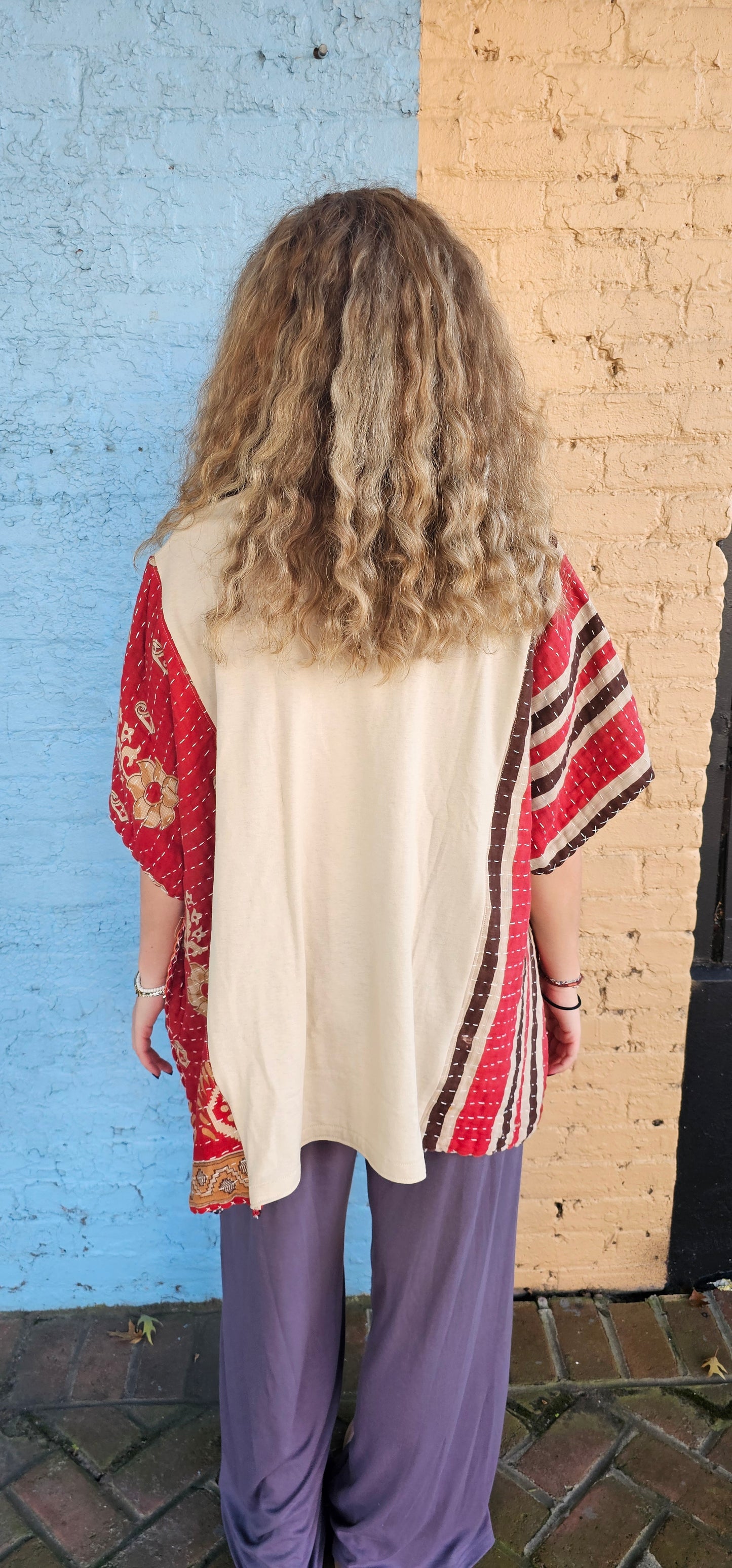 Grateful Dead Kantha Diva Flow Top 1236