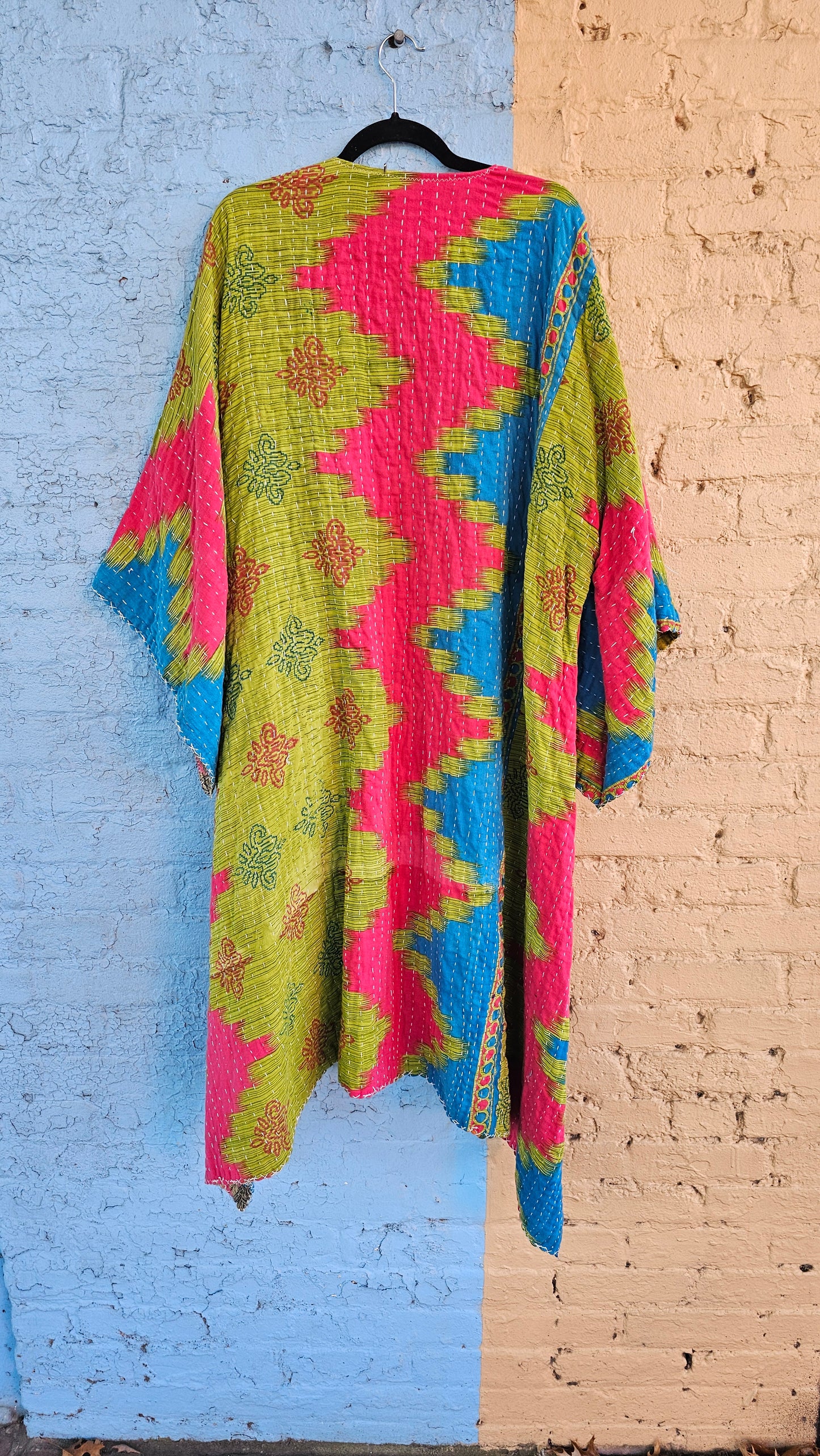 Kantha Kimono with pockets #1265