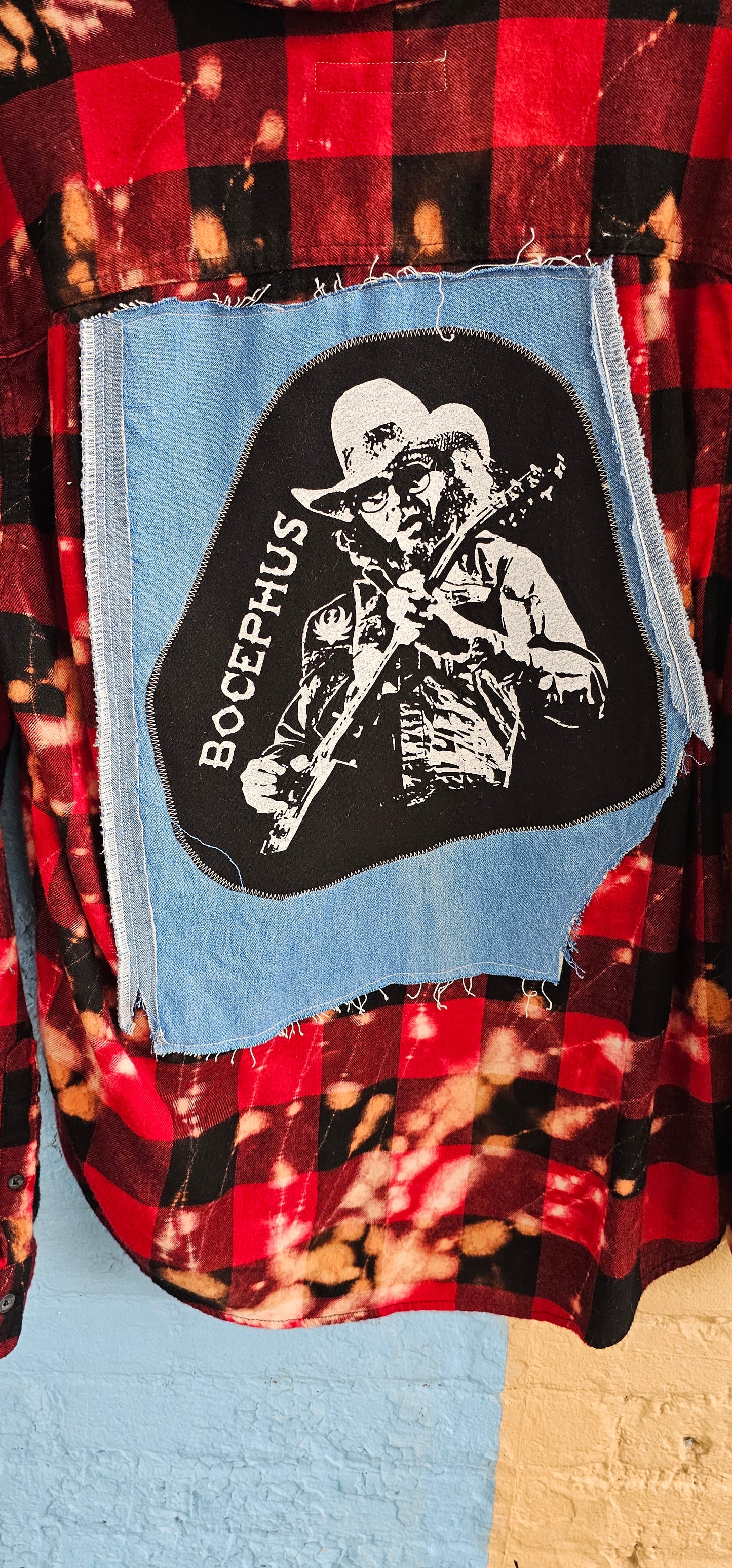 Bocephus Bleached Flannel size Large