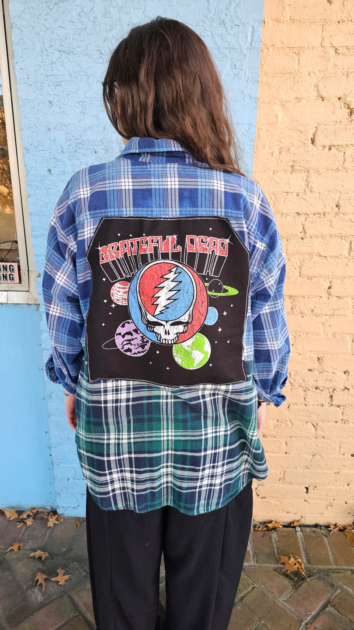 Grateful Dead Reworked Flannel size XL