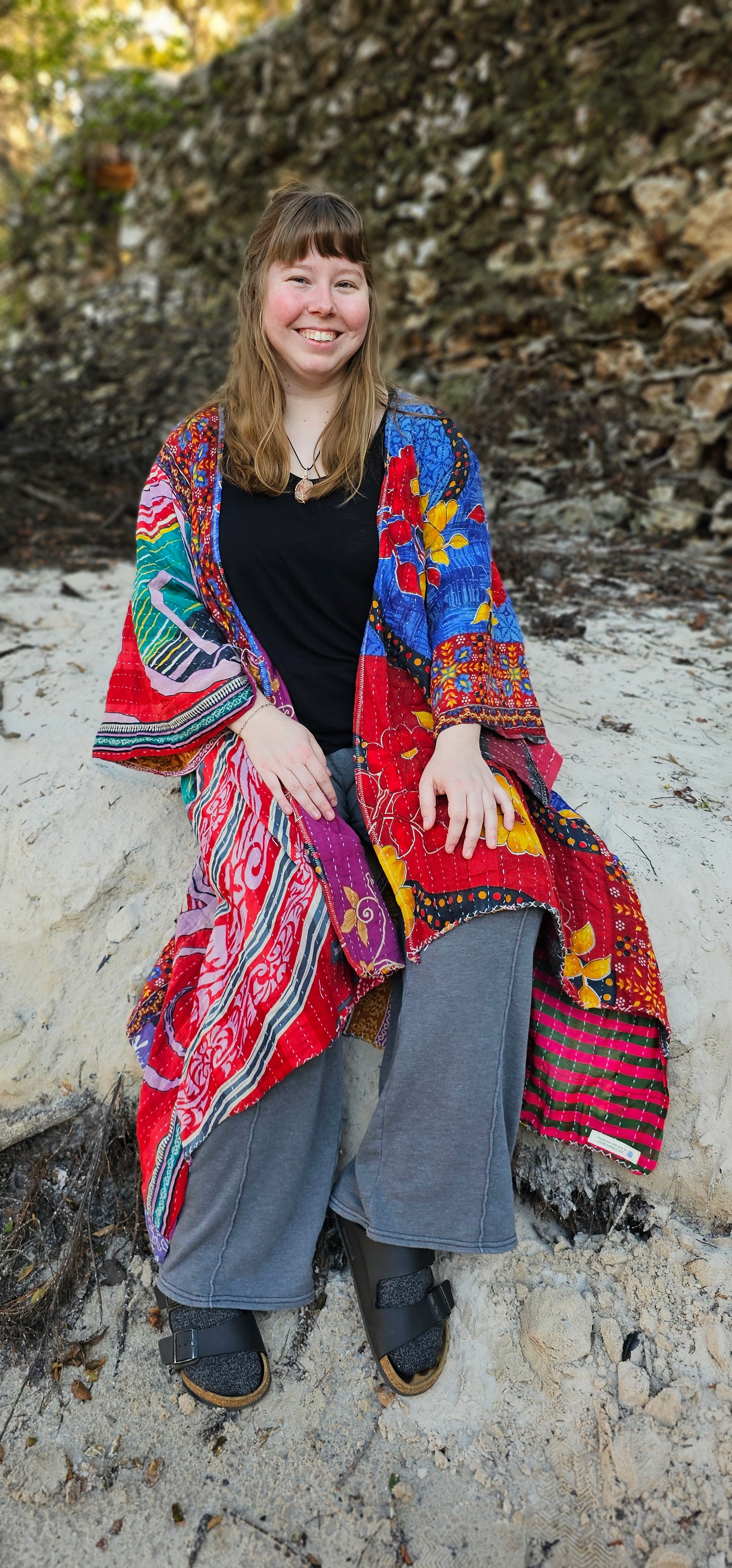 The Chloe Kantha Kimono