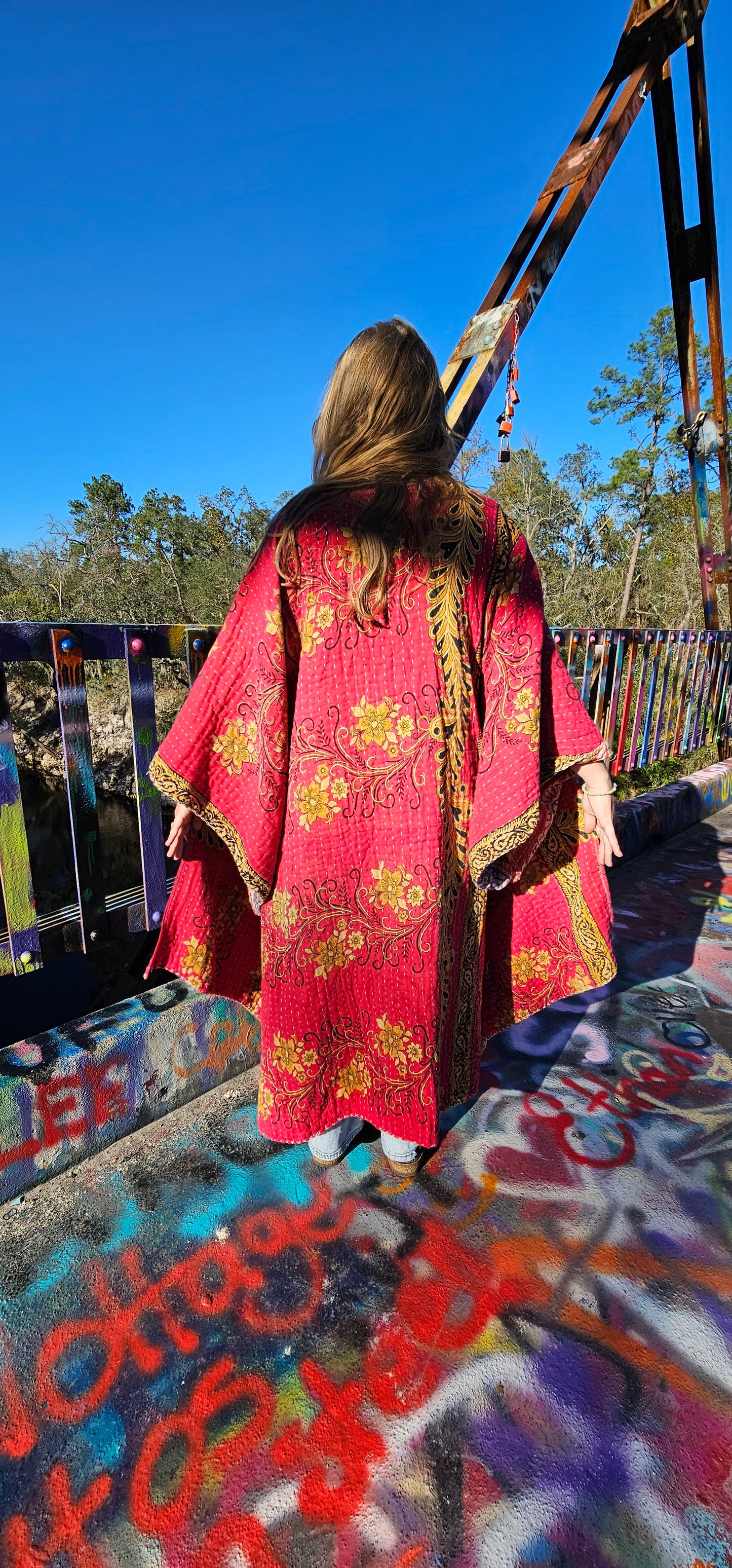 The Carson Kantha Kimono