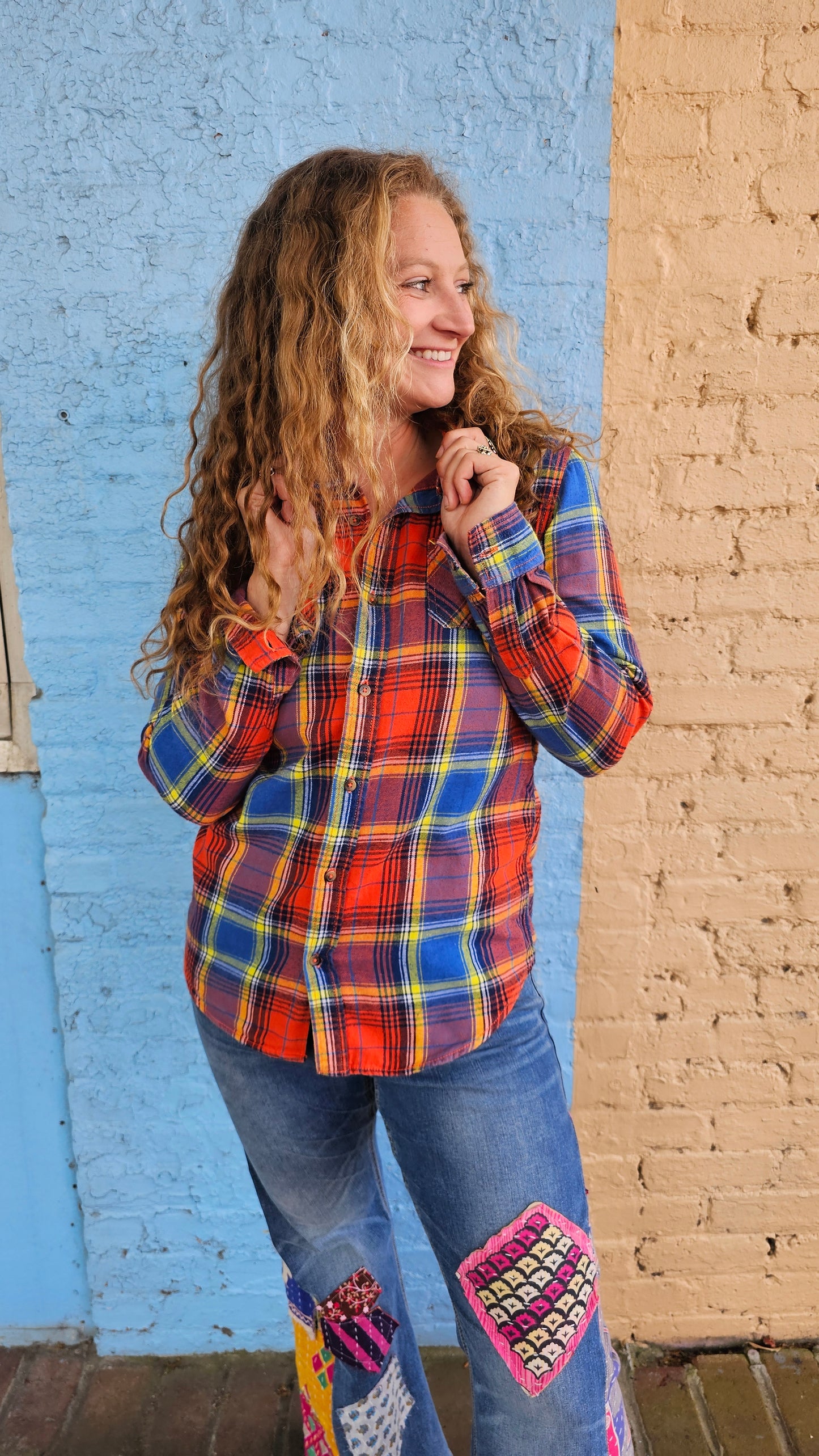 Wage Peace Flannel size SMALL  #1384