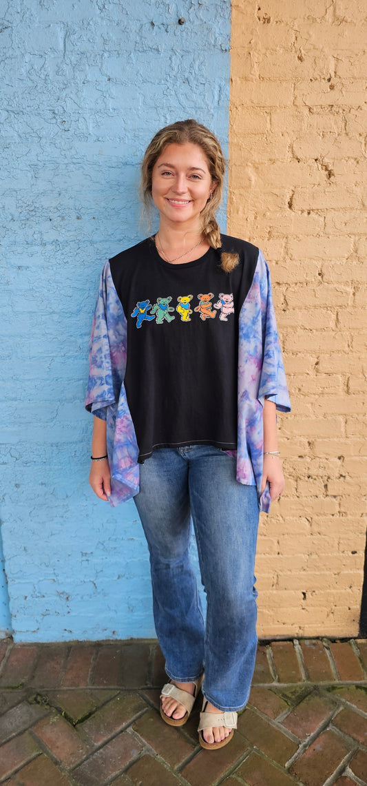 Grateful Dead Diva Flow Top