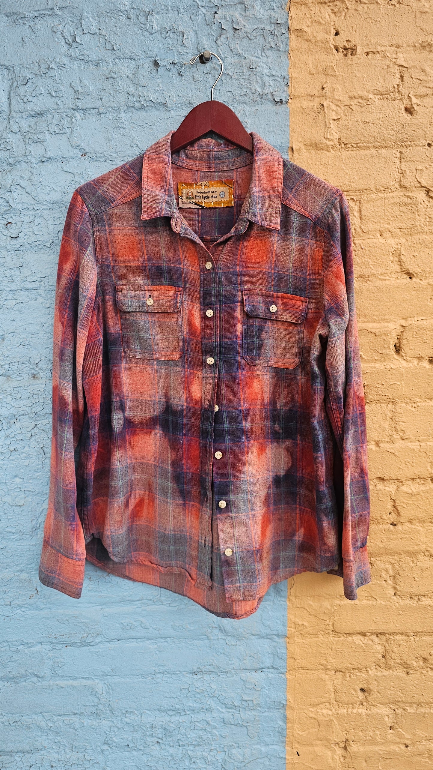 Gild the Lily Billy Strings Bleached Flannel size Large