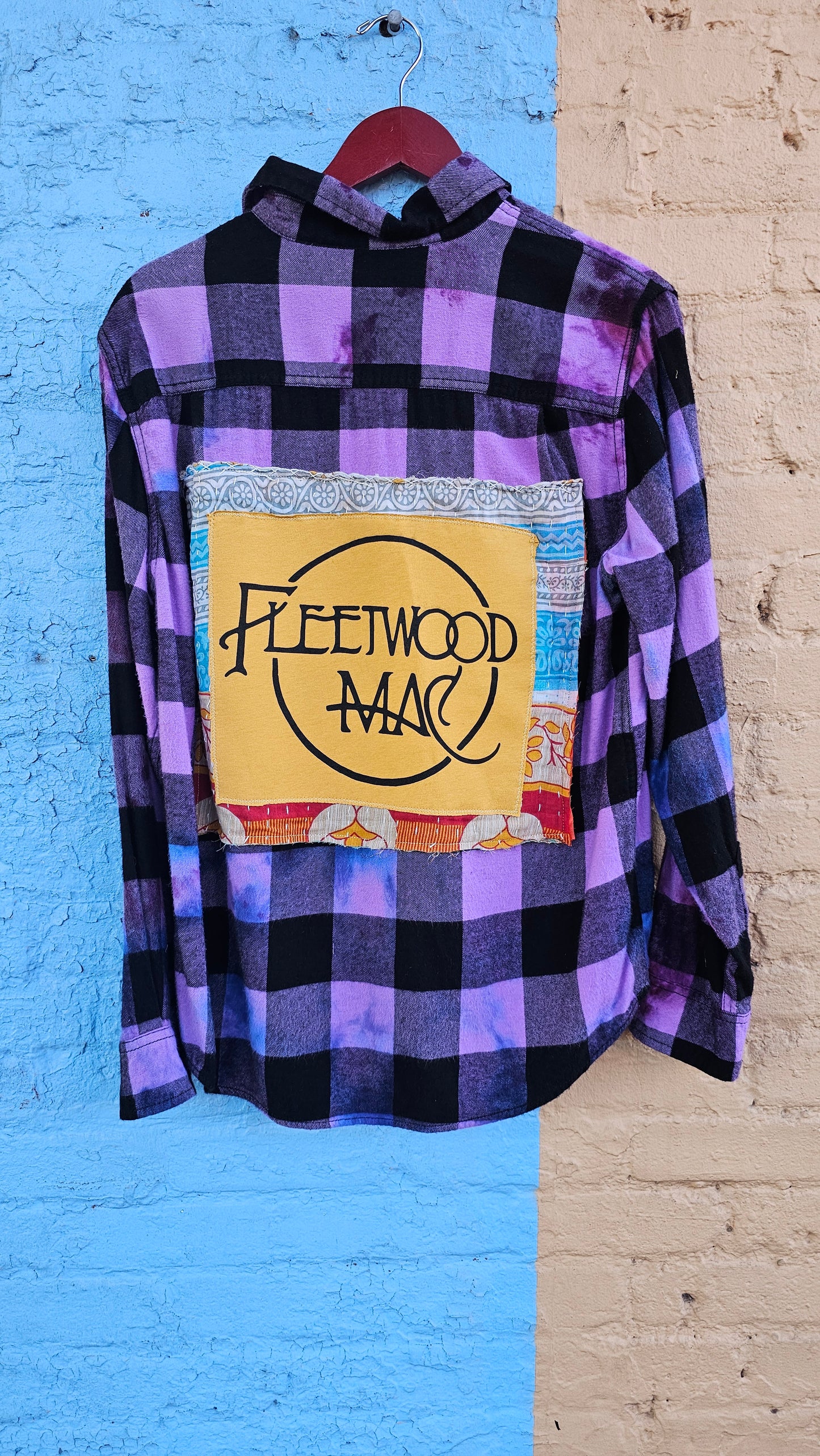 Fleetwood Mac dyed Flannel size Mediym