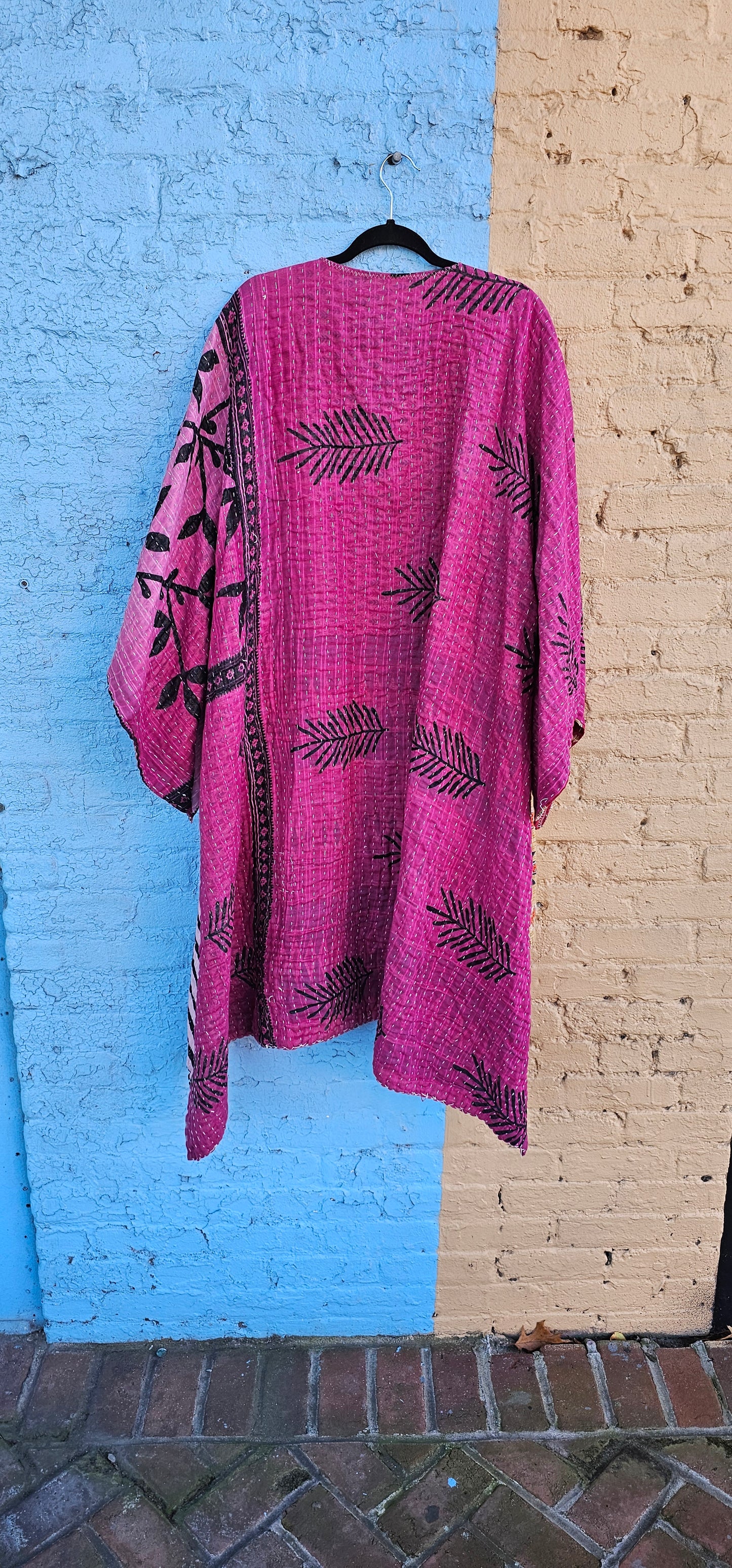 The Candy Ombre Kantha Kimono