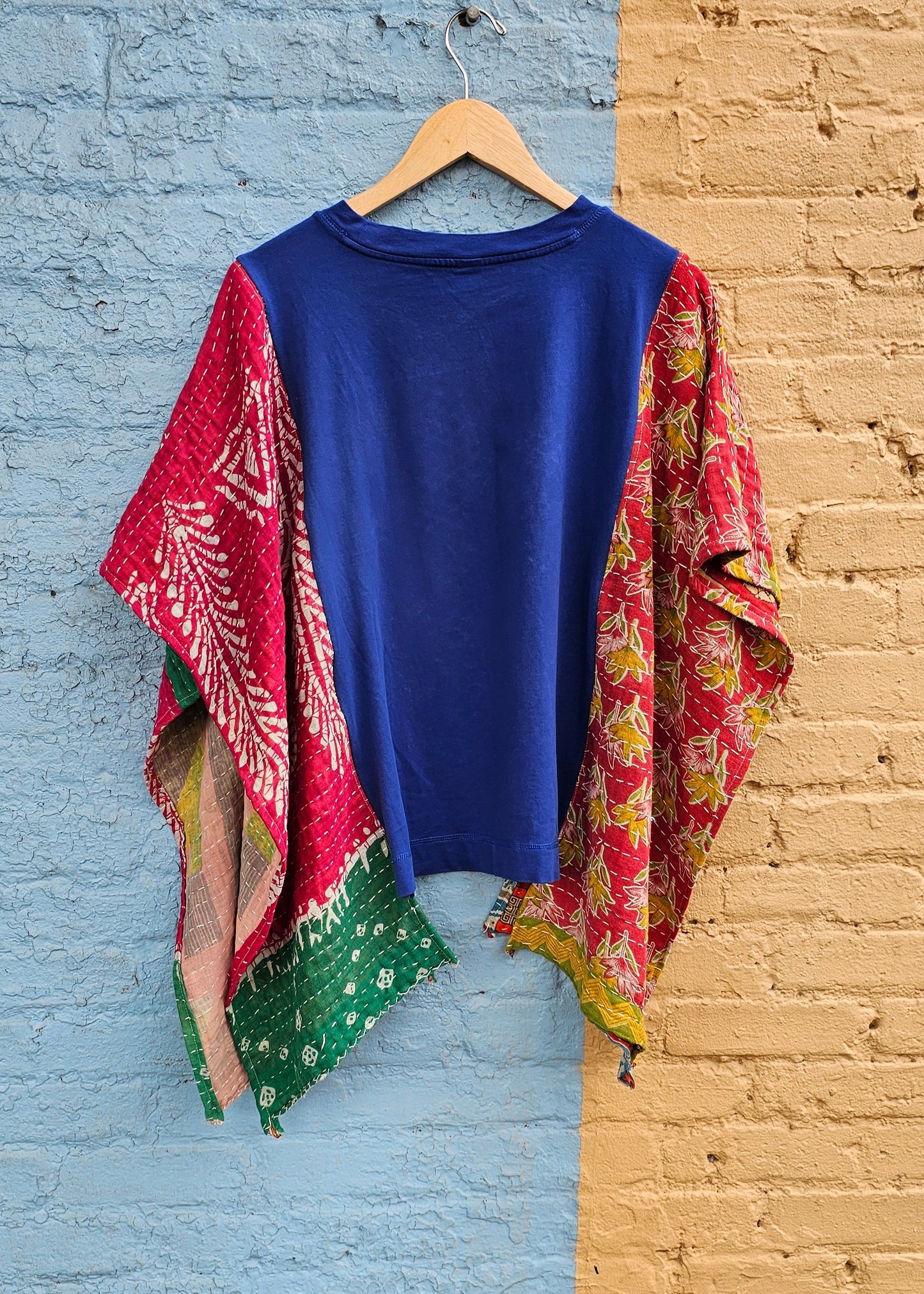 Live Happy Kantha Poncho