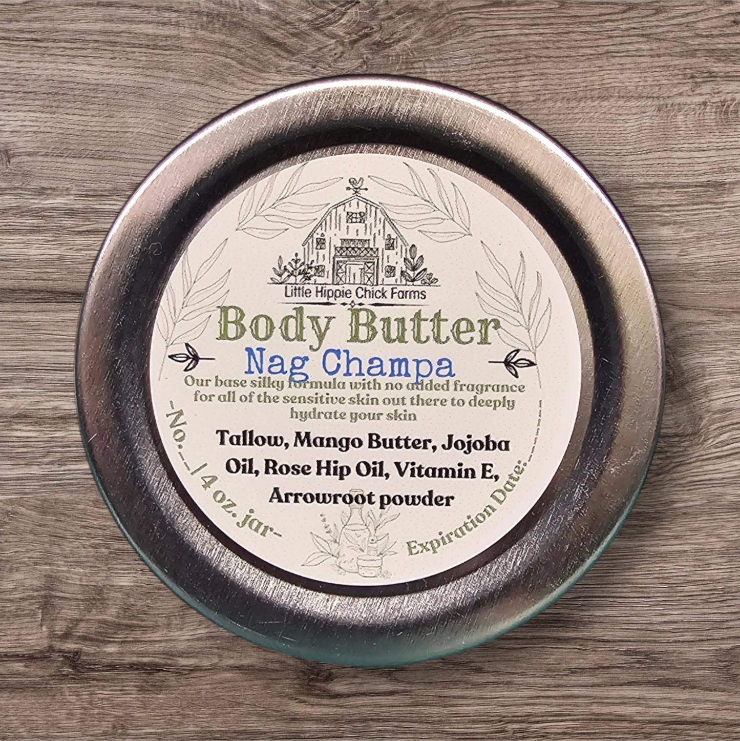 Tallow Body Butter for Dry Skin