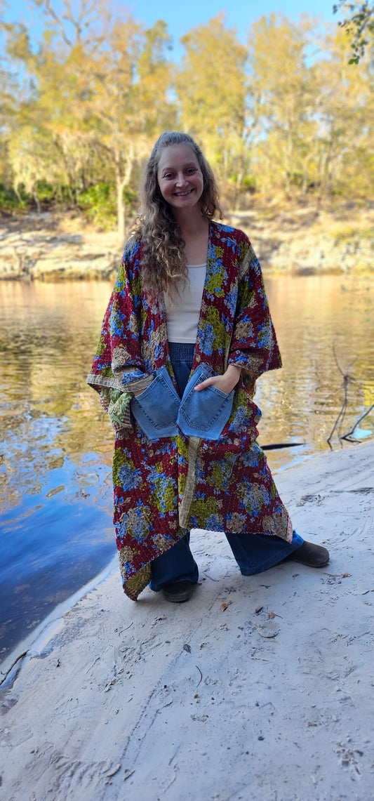 The Jordan Kantha Kimono