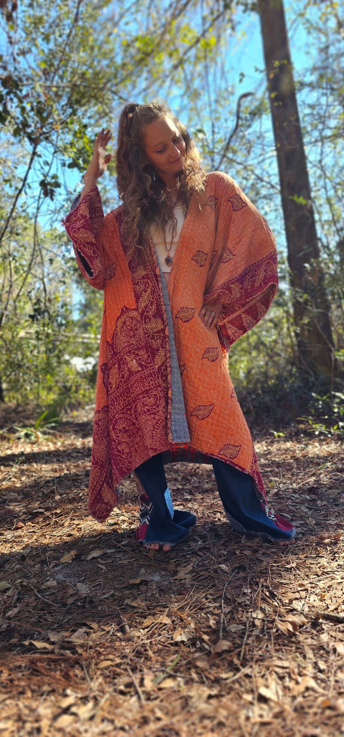 The Jordan Kantha Kimono