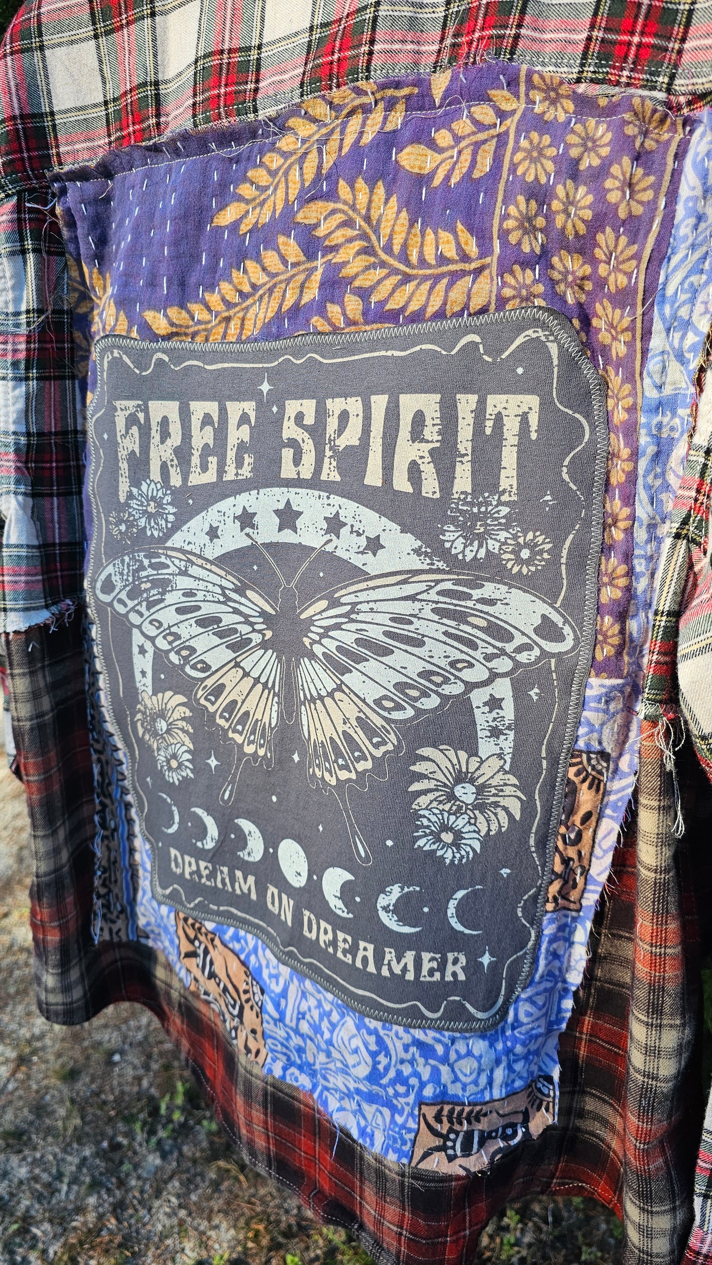 Free Spirit Reworked Flannel size XL