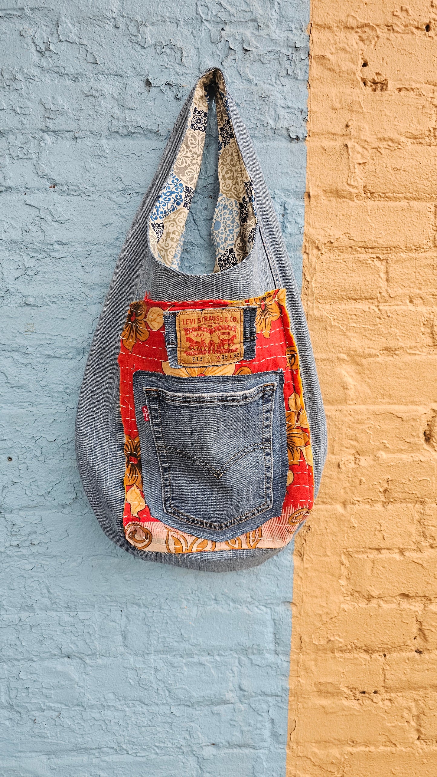 Levis Denim Hobo Bag 1317