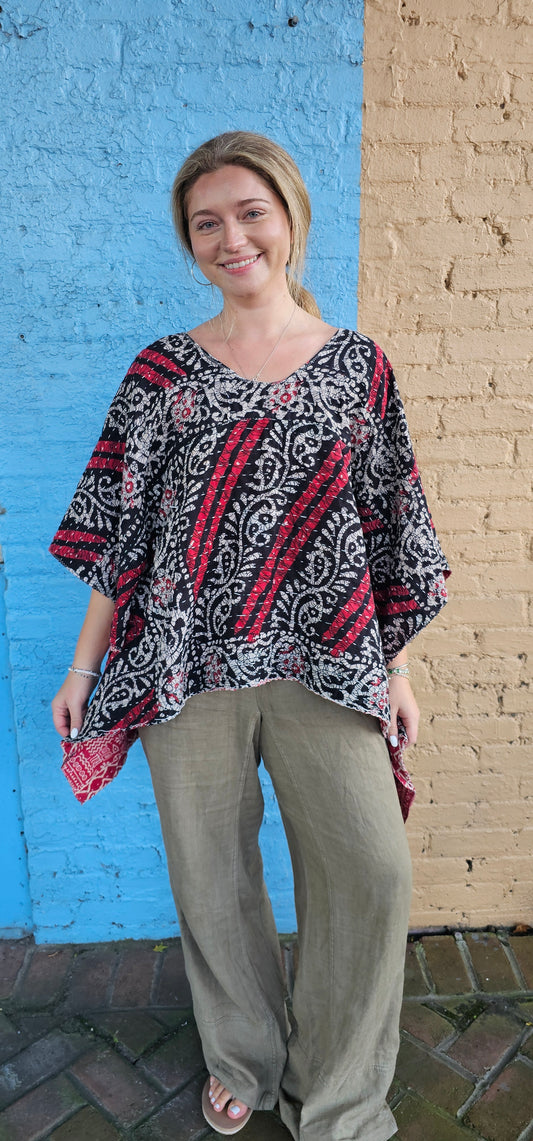 Enchantress Kantha Top #1228